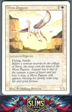 Magic the Gathering MTG Revised Edition Mesa Pegasus # Buy 2 Get 1 - Image 1