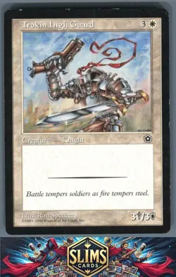 Magic the Gathering MTG Portal Second Age Trokin High Guard # Buy 2 Get 1 - Image 1