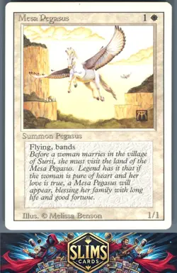 Magic the Gathering MTG Revised Edition Mesa Pegasus # Buy 2 Get 1 - Image 1