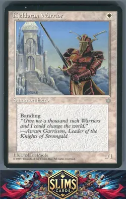 Magic the Gathering MTG Ice Age Kjeldoran Warrior # Buy 2 Get 1 - Image 1