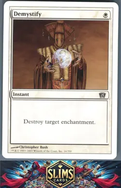 Magic the Gathering MTG 8th Edition Demystify #16 Buy 2 Get 1 - Image 1