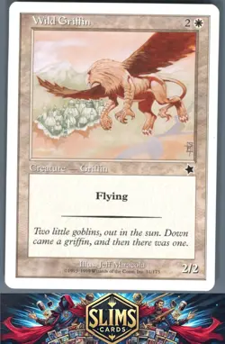 Magic the Gathering MTG Starter 1999 Wild Griffin #31 Buy 2 Get 1 - Image 1