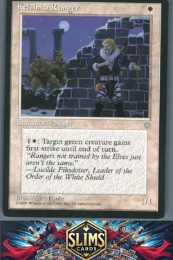 Magic the Gathering MTG Ice Age Kelsinko Ranger # Buy 2 Get 1 - Image 1