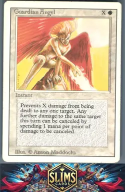 Magic the Gathering MTG Revised Edition Guardian Angel # Buy 2 Get 1 - Image 1