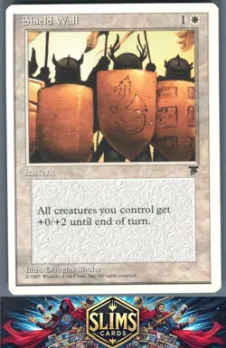 Magic the Gathering MTG Chronicles Shield Wall # Buy 2 Get 1 - Image 1