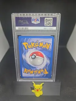 2000 WOTC POKEMON LEAGUE EEVEE #11 BLACK STAR HOLO PROMO PSA 9 MINT - Image 2