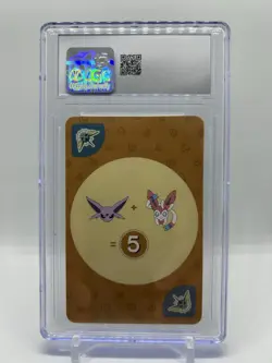 Vaporeon Pokemon Playing Cards 2019 Point Salad Eevee Edition CGC 9 Mint - Image 2