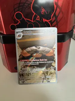 Pokemon TCG Scarlet & Violet Destined Rivals Crustle 186/182 - Image 1