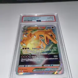 CHARIZARD VSTAR 2023 POKEMON HOLO PSA 10 SWSH CROWN ZENITH - Image 1