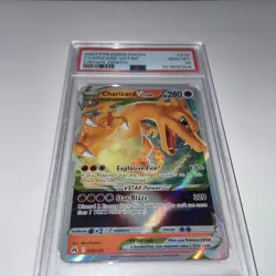 CHARIZARD VSTAR 2023 POKEMON HOLO PSA 10 SWSH CROWN ZENITH - Image 2
