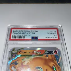 CHARIZARD VSTAR 2023 POKEMON HOLO PSA 10 SWSH CROWN ZENITH - Image 4