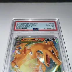 CHARIZARD VSTAR 2023 POKEMON HOLO PSA 10 SWSH CROWN ZENITH - Image 5
