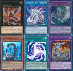 Yugioh Complete Competitive Cyber Dragon K9 Deck! Infinity Nova **HOT** + Bonus - Image 1
