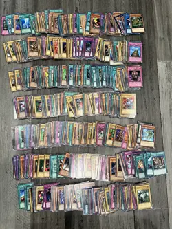 YUGIOH RARE FOIL 1st Edition + Others 1,150 Cards Vintage Early Sets HUGE LOT - Image 1