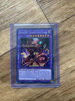 Destiny Hero Destroyer Phoenix Enforcer MP22-EN209 Prismatic Secret Rare Yugioh - Image 1