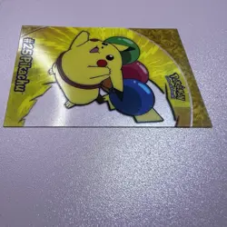 2000 Topps Pokemon Pikachu #PC1 #25 TV Animation Clear Card NM - Image 3