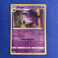 Pokemon Card Gengar Lost Origin Holo Rare 066/196 Near Mint (c) - Image 1