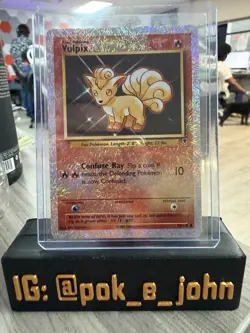 Pokemon TCG Vulpix Legendary Collection Reverse Holo Card #98 - Image 1