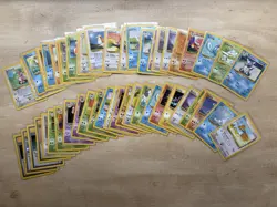 Pokemon WOTC TCG 50 Card Bundle Base Set 2 EXCELLENT CONDITION - Image 1