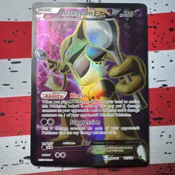 Alakazam EX (Full Art) 117/124 Fates Collide Holo Rare Pokemon Card Near Mint - Image 1