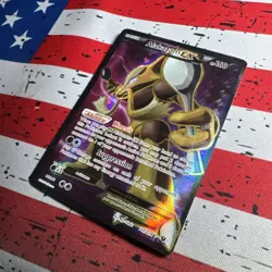 Alakazam EX (Full Art) 117/124 Fates Collide Holo Rare Pokemon Card Near Mint - Image 2