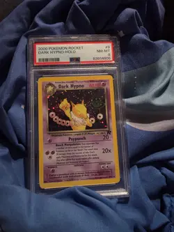 Pokemon TR Dark Hypno Holo Card 9/82 Unlimited Edition Rare PSA 8 NM-MT - Image 1