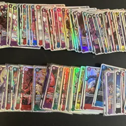 One Piece Card Game All SR Super Rare Bulk Lot 151 Cards Total All Near Mint! - Image 3