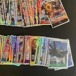 One Piece Card Game All SR Super Rare Bulk Lot 151 Cards Total All Near Mint! - Image 5