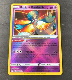 Pokemon Lost Origin Radiant Gardevoir Holo Rare Card 069/196 NM - Image 1