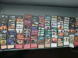 120 Visions. MTG Cards Only Lot. Old Vintage. octvis2 Solfatara,Feral Instinct - Image 1