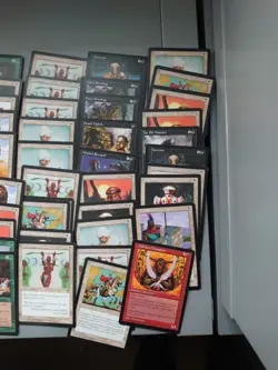 120 Visions. MTG Cards Only Lot. Old Vintage. octvis2 Solfatara,Feral Instinct - Image 2