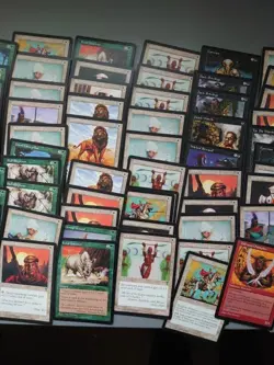 120 Visions. MTG Cards Only Lot. Old Vintage. octvis2 Solfatara,Feral Instinct - Image 3