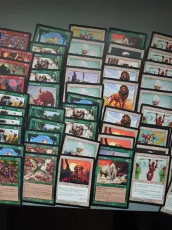 120 Visions. MTG Cards Only Lot. Old Vintage. octvis2 Solfatara,Feral Instinct - Image 4