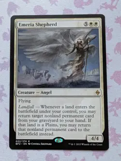 Emeria Shepherd 22 Battle for Zendikar NM - Image 1