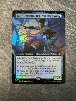 Lady Octopus, Inspired Inventor (Extended Art) Marvel's Spider-Man Foil NM - MTG - Image 1