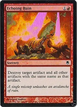 MTG - Darksteel - Echoing Ruin - Foil - NM - Image 1