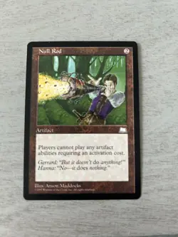 Null Rod Weatherlight MTG, Excellent Condition - Image 1