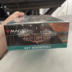 SET Booster Box STREETS OF NEW CAPENNA MtG FACTORY sealed=30 packs 195166121925 - Image 5