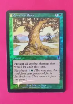 Moment's Peace - Foil English LP Odyssey MTG Magic - Image 1