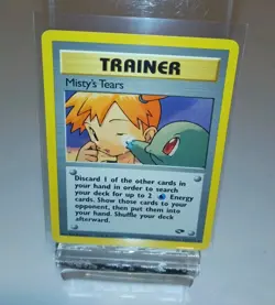 Misty's Tears 118/132 LP Gym Challenge Regular Pokemon TCG - Image 1