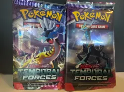 2X Pokemon TCG Temporal Forces Booster Packs - Brand New, Unweighed, Lot - Image 1