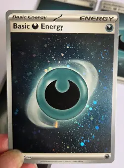 Pokemon TCG Scarlet & Violet 151 4 x Darkness Reverse Holo Energy Cards Bundle - Image 2