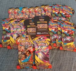24 Pokemon TCG Mega Evolutions Sleeved Booster Packs. NEW. SEALED! Fast Ship - Image 2