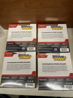SEALED Pokemon TCG Surging Sparks Booster Bundle LOT OF 4 - Image 2