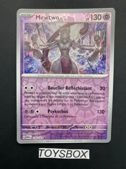 Carte Pokemon Mewtwo Reverse 150/165 / EV 151 Serie 151 EV3.5 / NEUF FR - Image 2