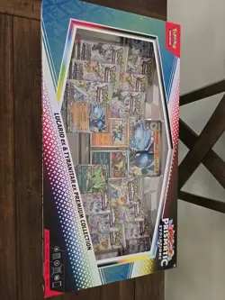 Pokemon TCG Prismatic Evolutions Lucario EX Tyranitar EX Premium Collection NEW - Image 1