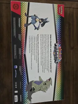Pokemon TCG Prismatic Evolutions Lucario EX Tyranitar EX Premium Collection NEW - Image 2