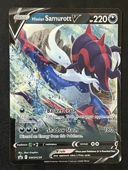 Pokemon Hisuian Samurott V Promo - SWSH239 - Image 1