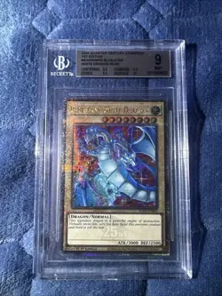 Yu-Gi-Oh Blue-Eyes White Dragon RA04-EN002 Quarter Century Rare 1st Edition - Image 1