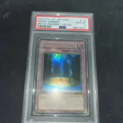 2022 Yu-Gi-Oh! Magic Jammer Metal Raiders 1st Edition MRD-128 PSA 10 Gem Faded - Image 1